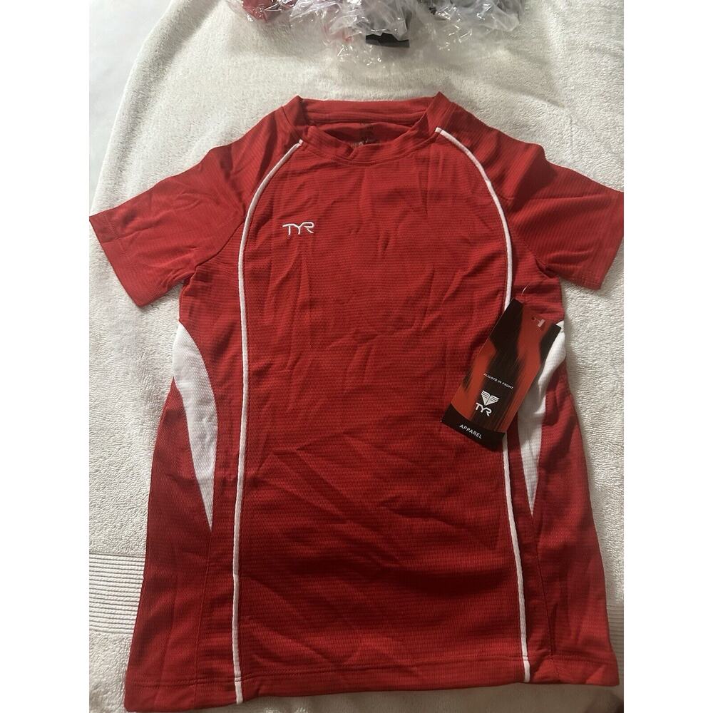 TYR ALLIANCE FEM TECH T -Red. Size XXS